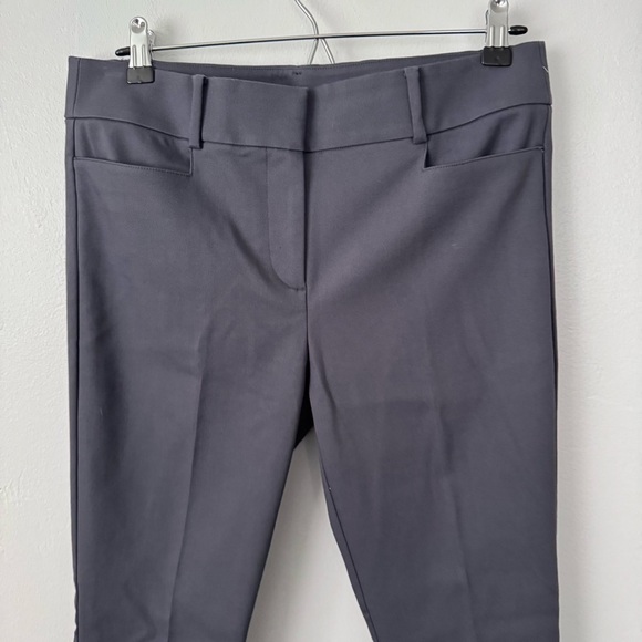 Loft smokey blue dressy Skinny Pant Size 8 - Picture 2 of 7